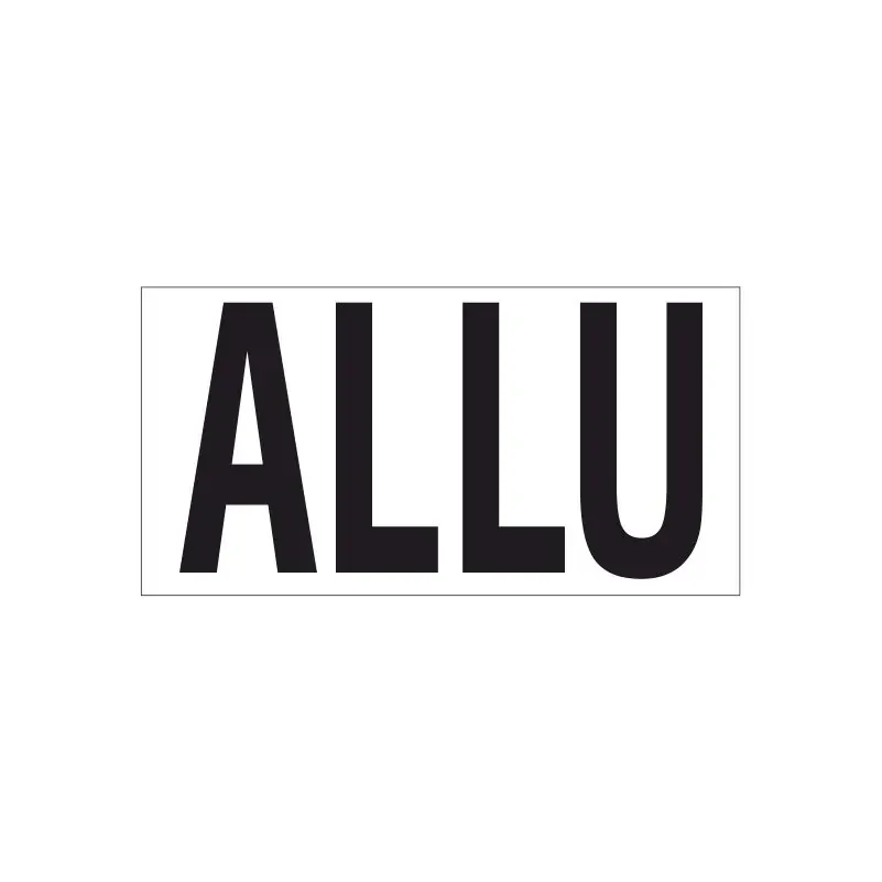 BIC code – ALLU – Horizontaal