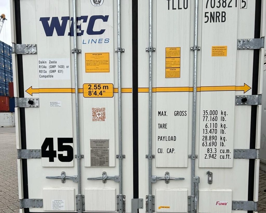 csc data platen en container decals en stickers